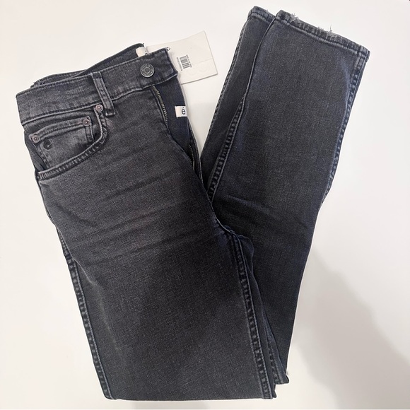 Women's ETICA Jeans Size 26 Scarlet Midrise Slim Liverpool NWT - Picture 2 of 5